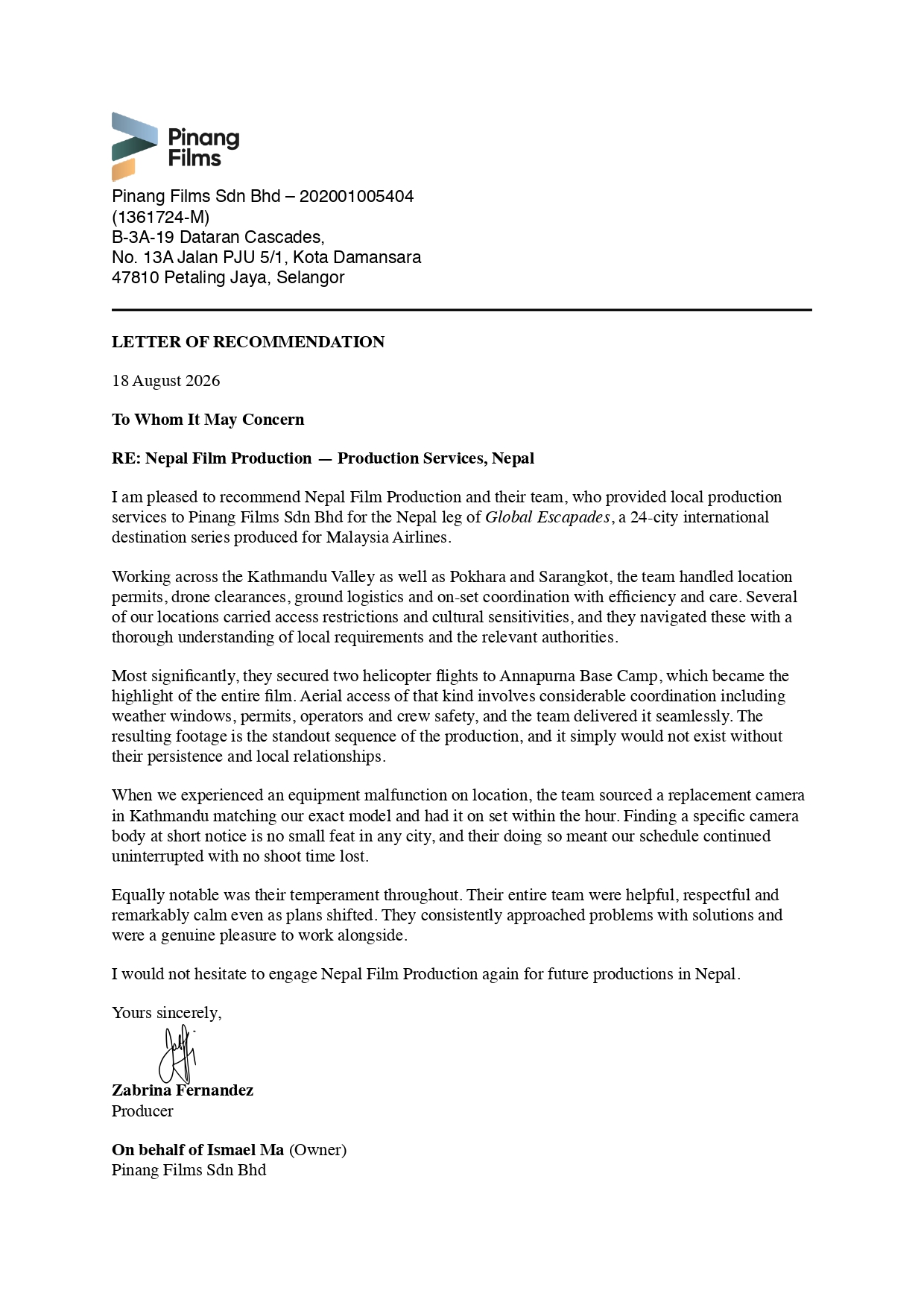 Verified Document