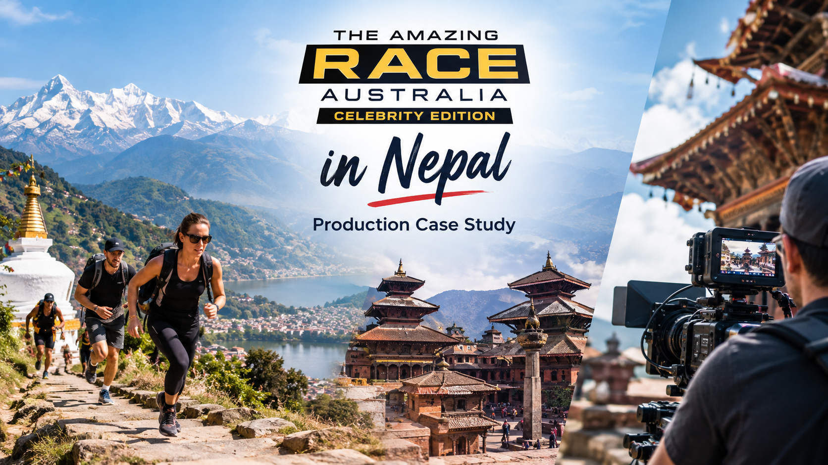 Nepal Film Production supporting The Amazing Race Australia filming in Nepal