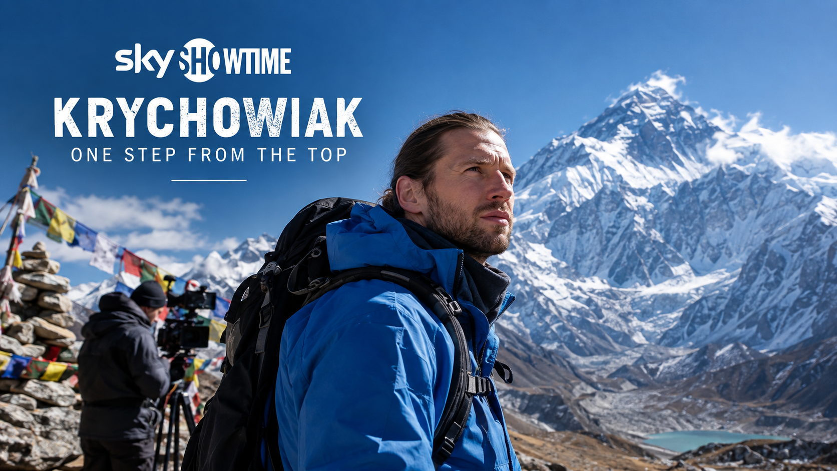 Grzegorz Krychowiak in the Everest region during SkyShowtime’s Krychowiak: One Step from the Top documentary.